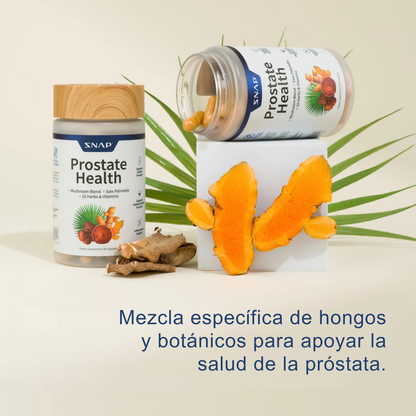 Prostate Health™ – Fórmula Natural para la Salud de la Próstata, Vejiga y Vitalidad Masculina
