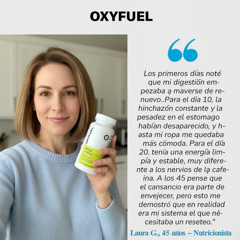 OXYFUEL Cardo Mariano – Detox Hepático & Limpieza de Colon