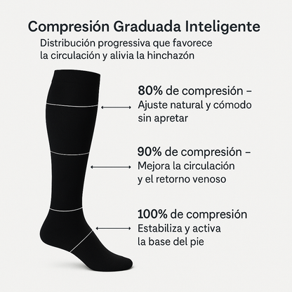 Flexi Compresión™ – Calcetines de Compresión Ergonómicos