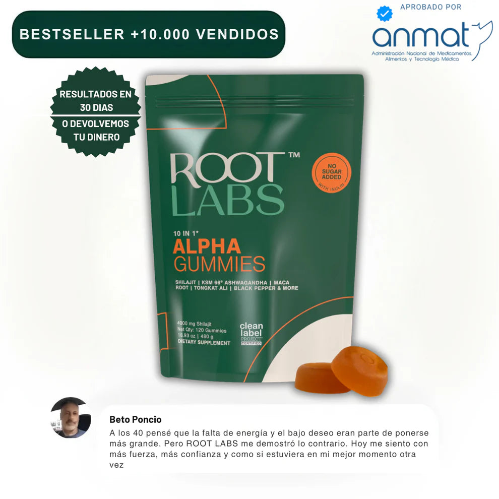 Gomitas ALPHA | Potencia Masculina y Energía Extrema