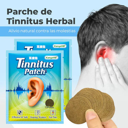 PARCHES HERBALES PARA ZUMBIDO DE OÍDO - TINICALM™
