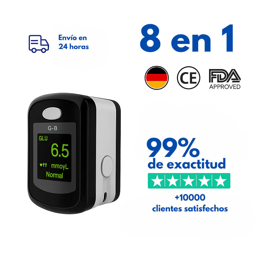 Monitor glucosa sin pinchazos GlucoSmart