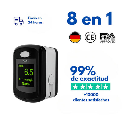 Monitor glucosa sin pinchazos GlucoSmart