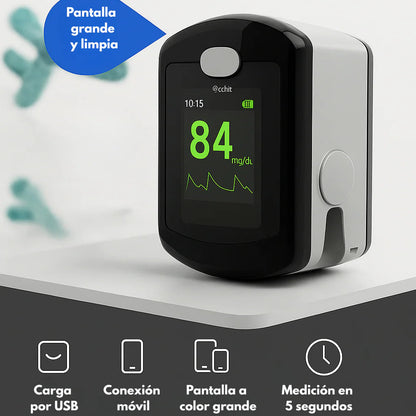 Monitor glucosa sin pinchazos GlucoSmart