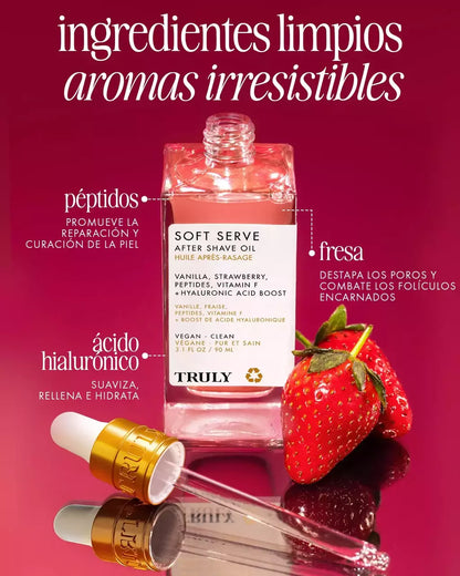 Aceite Truly® | Despídete de manchas, ardor y enrojecimiento